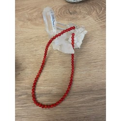 Collier Corail Rouge