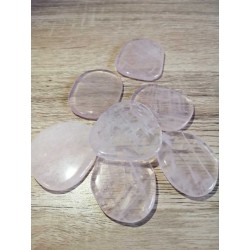 Quartz rose plate